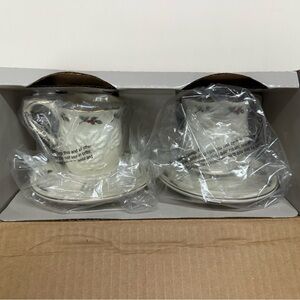 Partylite Holly Leaf Candle Holders P7257 Christmas Holiday Decor - New in Box